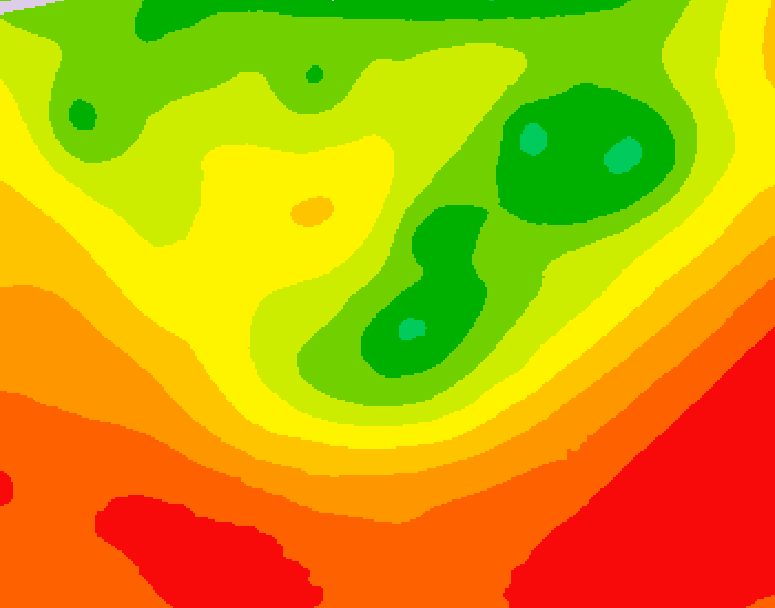 GDPS 500 millibar geopotential height 168 hour forecast chart for Canada based on 2026/08/01 0000Z data