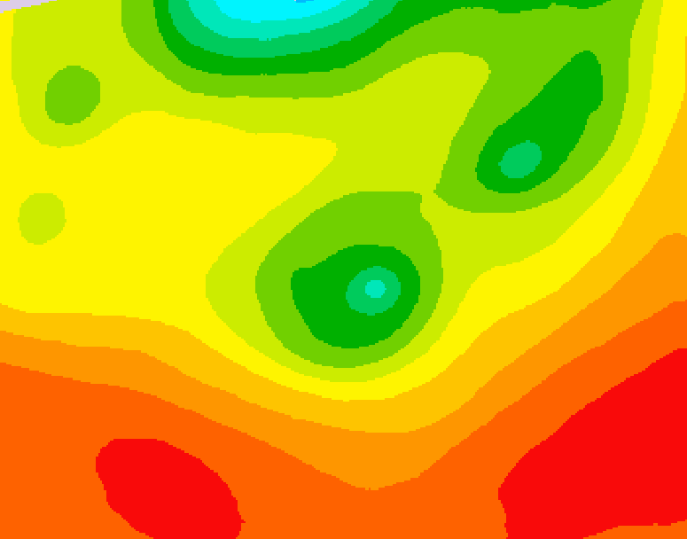 GDPS 500 millibar geopotential height 144 hour forecast chart for Canada based on 2026/08/02 1200Z data