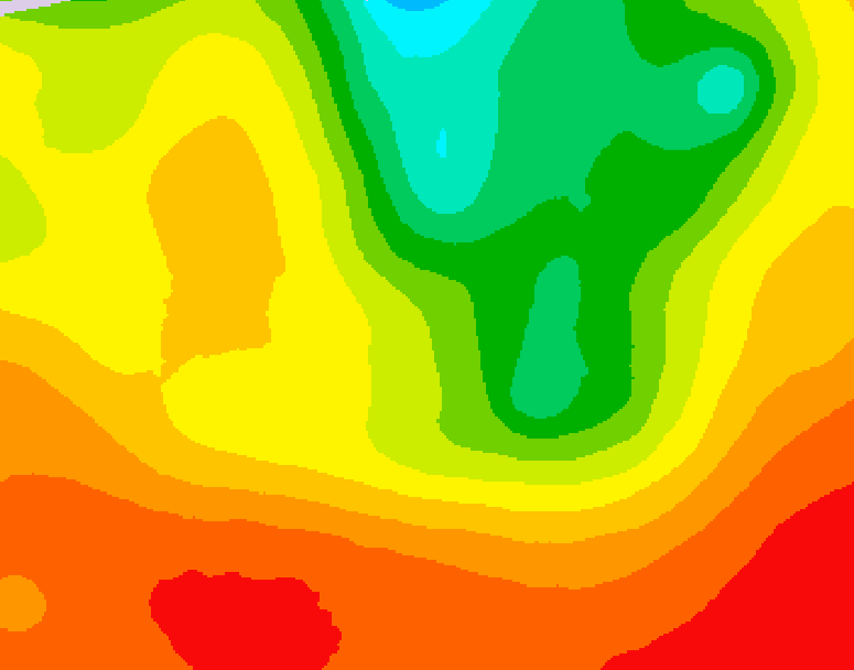 GDPS 500 millibar geopotential height 204 hour forecast chart for Canada based on 2026/08/02 1200Z data