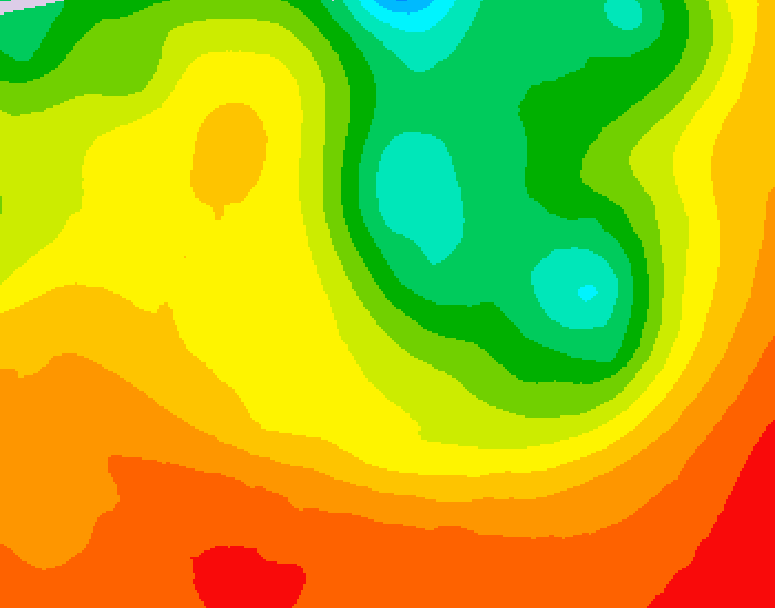 GDPS 500 millibar geopotential height 228 hour forecast chart for Canada based on 2026/08/02 1200Z data