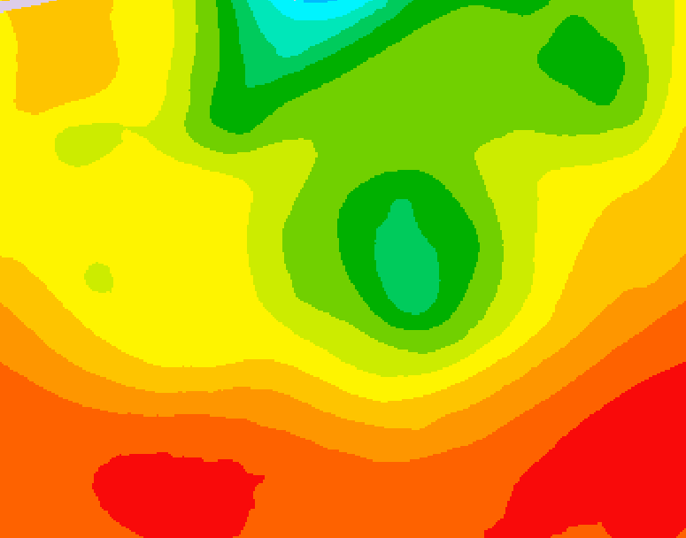 GDPS 500 millibar geopotential height 168 hour forecast chart for Canada based on 2026/08/03 0000Z data