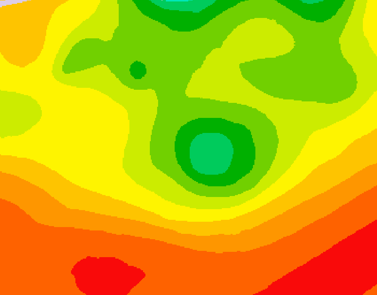 GDPS 500 millibar geopotential height 168 hour forecast chart for Canada based on 2026/08/03 1200Z data