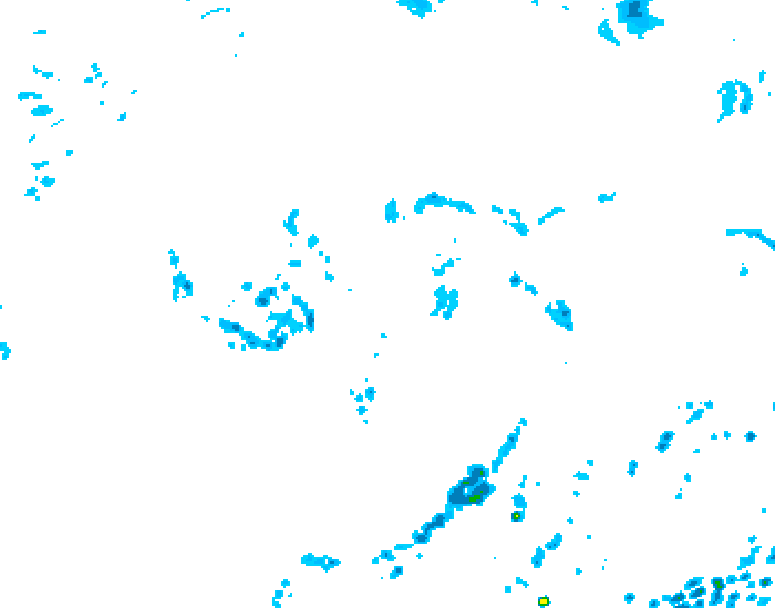 GDPS precipitation 066 hour forecast chart for Canada based on 2026/08/03 1200Z data