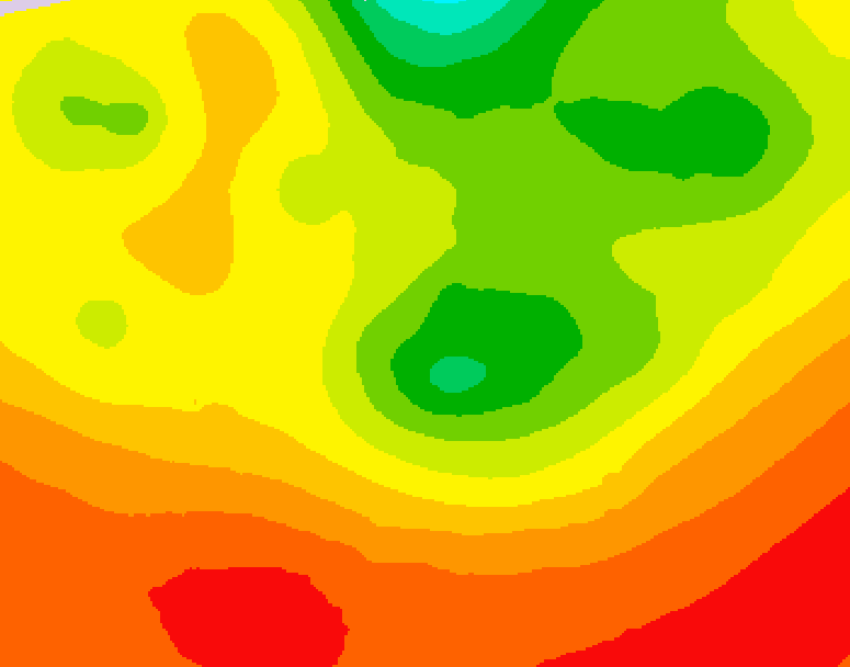 GDPS 500 millibar geopotential height 168 hour forecast chart for Canada based on 2026/08/04 0000Z data