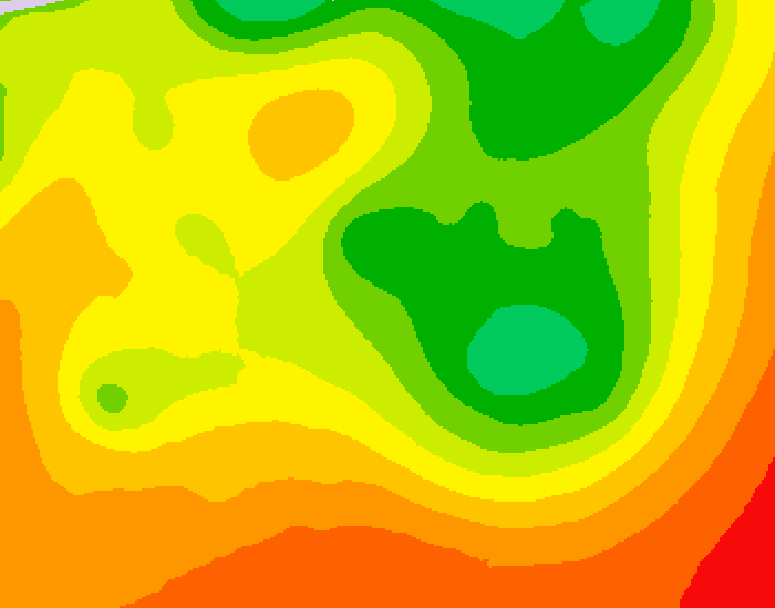 GDPS 500 millibar geopotential height 228 hour forecast chart for Canada based on 2026/08/04 0000Z data