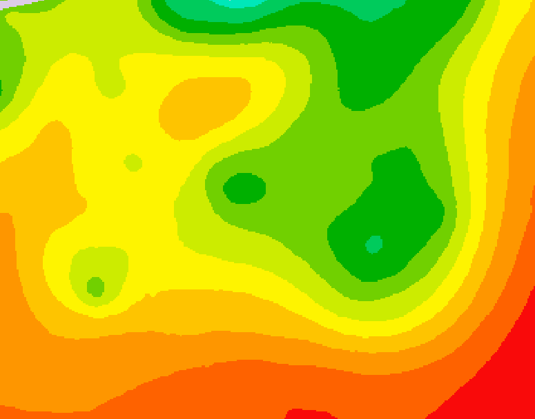 GDPS 500 millibar geopotential height 240 hour forecast chart for Canada based on 2026/08/04 0000Z data