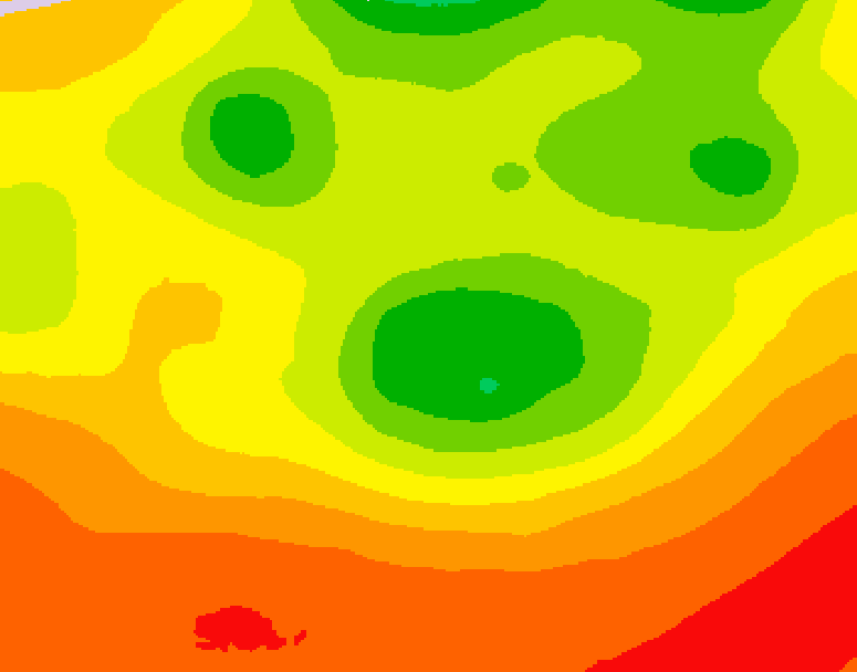 GDPS 500 millibar geopotential height 144 hour forecast chart for Canada based on 2026/08/04 1200Z data