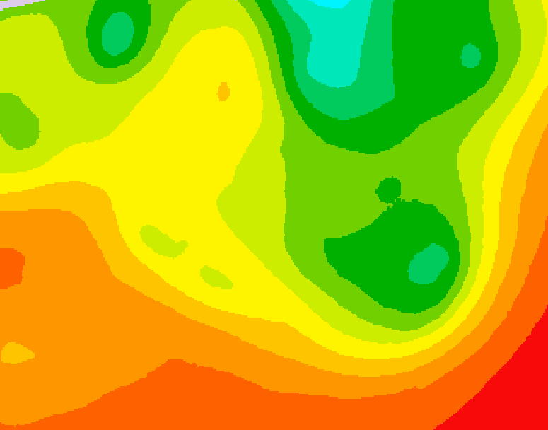 GDPS 500 millibar geopotential height 228 hour forecast chart for Canada based on 2026/08/04 1200Z data