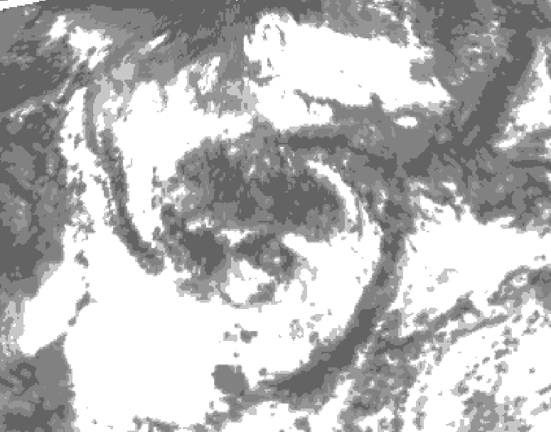 GDPS total cloud 048 hour forecast chart for Canada based on 2026/08/04 1200Z data
