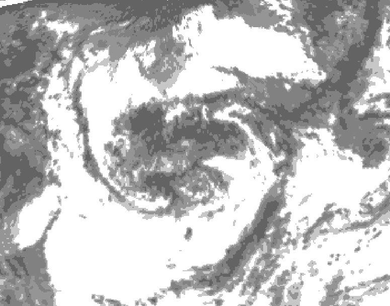GDPS total cloud 054 hour forecast chart for Canada based on 2026/08/04 1200Z data