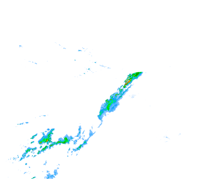 Weather radar data valid at 2026/08/04 14:36 UTC