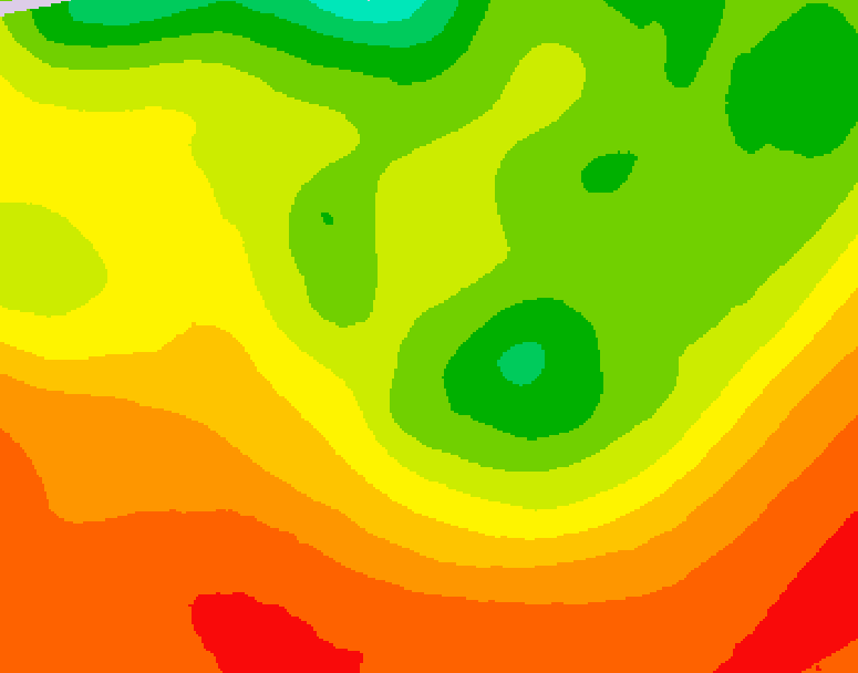 GDPS 500 millibar geopotential height 168 hour forecast chart for Canada based on 2026/08/05 0000Z data