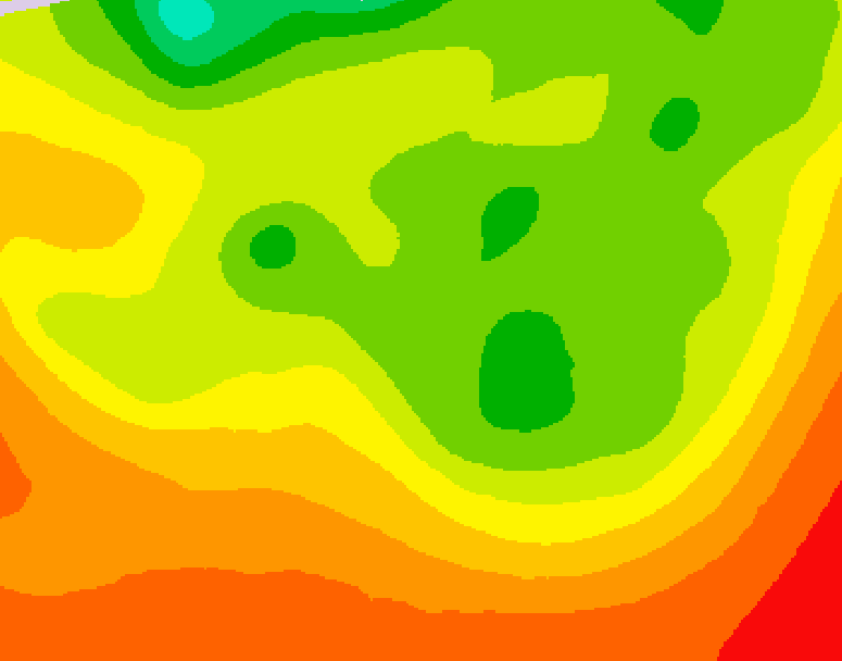 GDPS 500 millibar geopotential height 210 hour forecast chart for Canada based on 2026/08/05 0000Z data