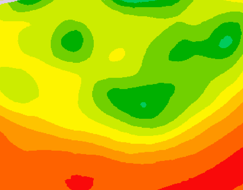 GDPS 500 millibar geopotential height 144 hour forecast chart for Canada based on 2026/08/05 1200Z data