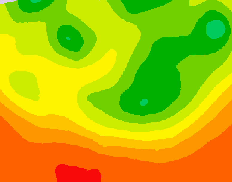 GDPS 500 millibar geopotential height 162 hour forecast chart for Canada based on 2026/08/05 1200Z data
