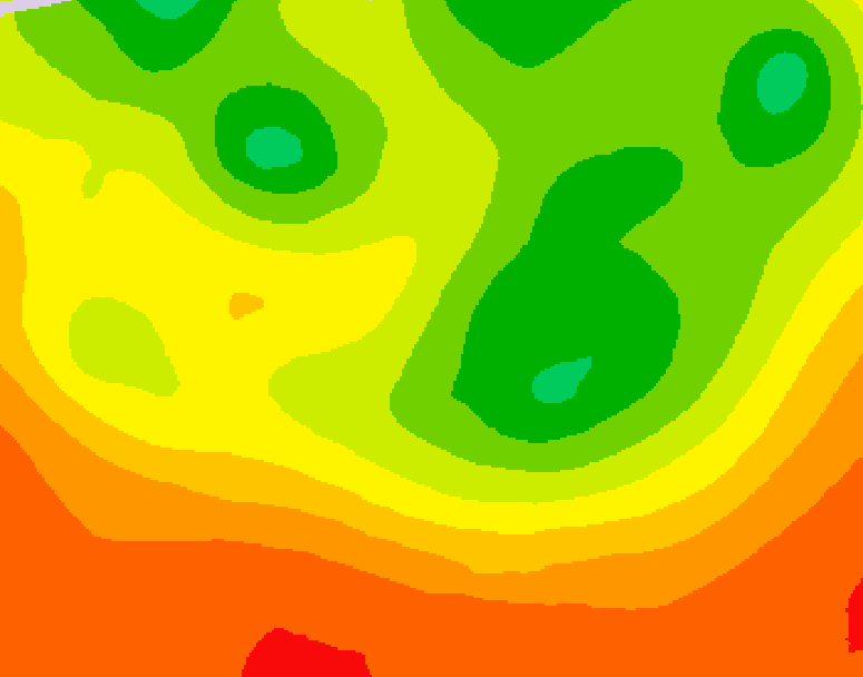 GDPS 500 millibar geopotential height 174 hour forecast chart for Canada based on 2026/08/05 1200Z data