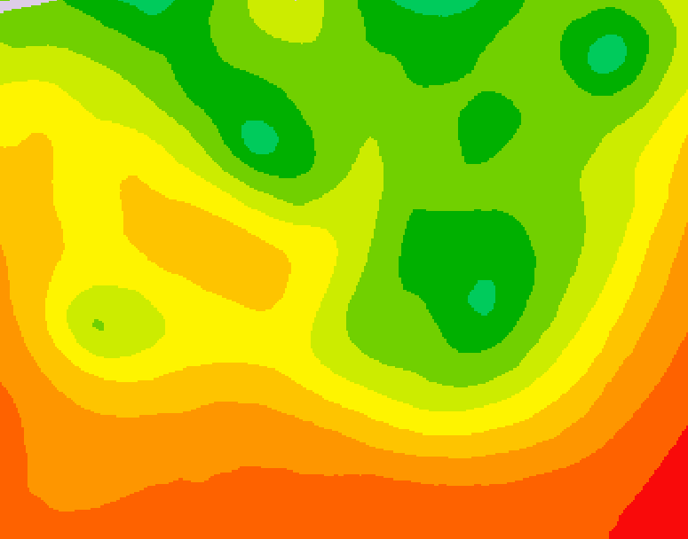 GDPS 500 millibar geopotential height 198 hour forecast chart for Canada based on 2026/08/05 1200Z data