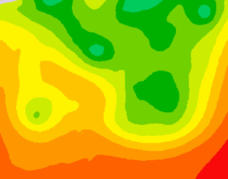 GDPS 500 millibar geopotential height 210 hour forecast chart for Canada based on 2026/08/05 1200Z data