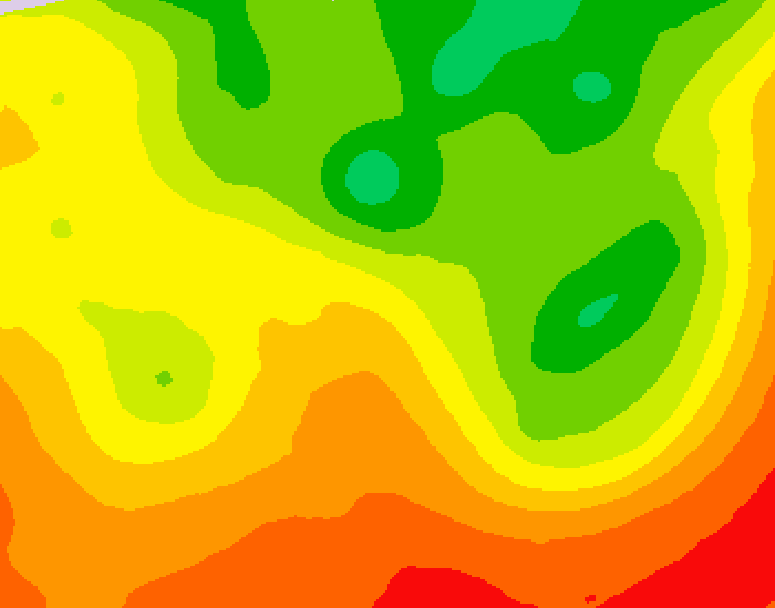GDPS 500 millibar geopotential height 240 hour forecast chart for Canada based on 2026/08/05 1200Z data