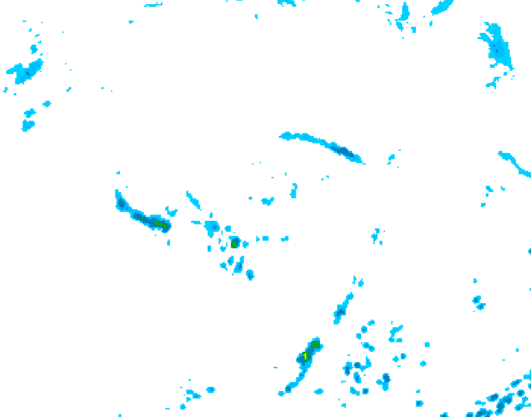 GDPS precipitation 024 hour forecast chart for Canada based on 2026/08/05 0000Z data