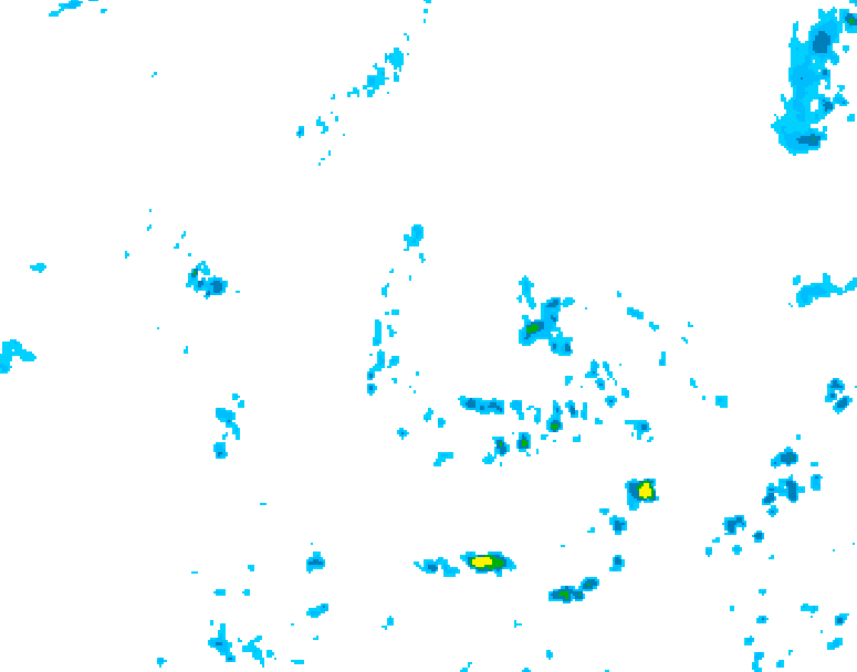GDPS precipitation 144 hour forecast chart for Canada based on 2026/08/05 0000Z data