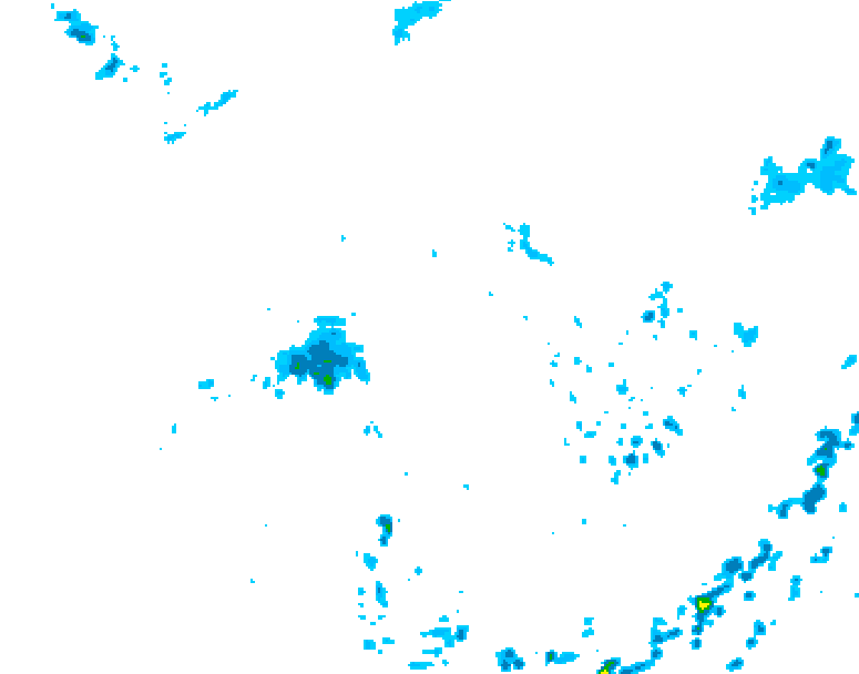 GDPS precipitation 234 hour forecast chart for Canada based on 2026/08/05 0000Z data
