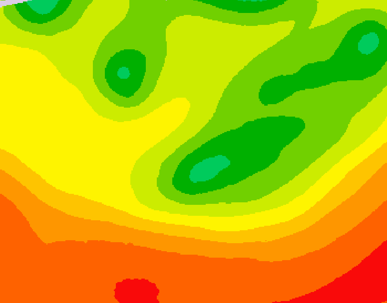 GDPS 500 millibar geopotential height 144 hour forecast chart for Canada based on 2026/08/06 0000Z data