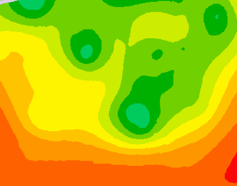 GDPS 500 millibar geopotential height 168 hour forecast chart for Canada based on 2026/08/06 0000Z data