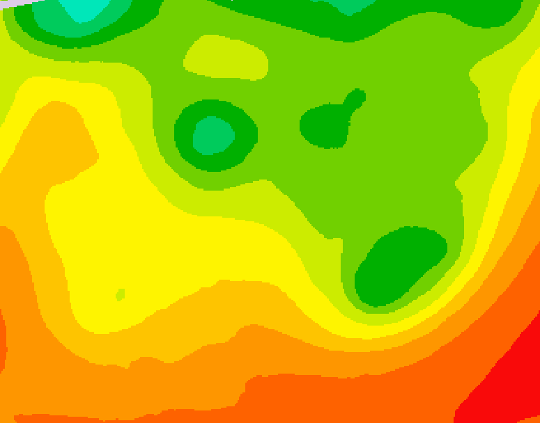 GDPS 500 millibar geopotential height 204 hour forecast chart for Canada based on 2026/08/06 0000Z data