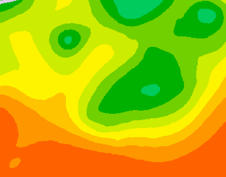 GDPS 500 millibar geopotential height 144 hour forecast chart for Canada based on 2026/08/06 1200Z data