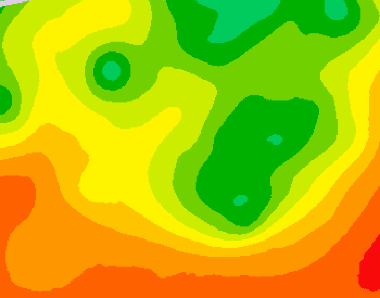 GDPS 500 millibar geopotential height 168 hour forecast chart for Canada based on 2026/08/06 1200Z data