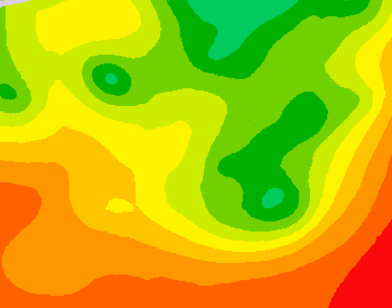 GDPS 500 millibar geopotential height 180 hour forecast chart for Canada based on 2026/08/06 1200Z data