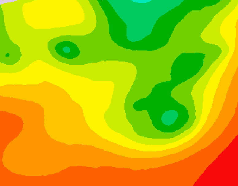 GDPS 500 millibar geopotential height 186 hour forecast chart for Canada based on 2026/08/06 1200Z data
