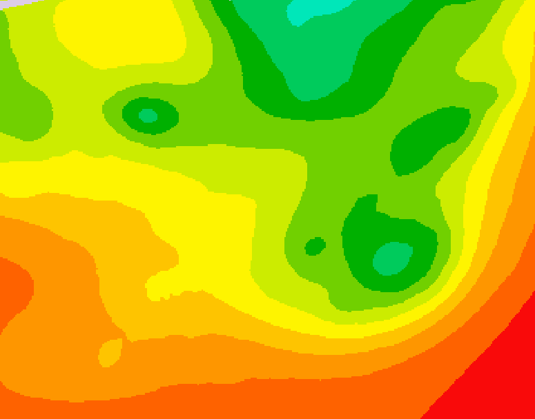GDPS 500 millibar geopotential height 192 hour forecast chart for Canada based on 2026/08/06 1200Z data