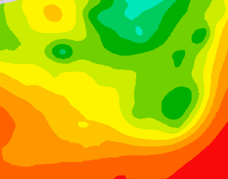 GDPS 500 millibar geopotential height 204 hour forecast chart for Canada based on 2026/08/06 1200Z data