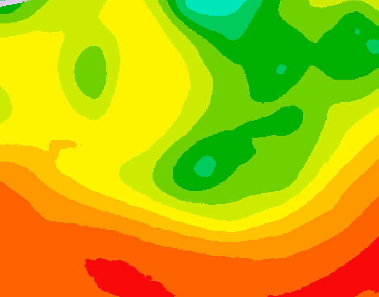 GDPS 500 millibar geopotential height 120 hour forecast chart for Canada based on 2026/08/07 0000Z data