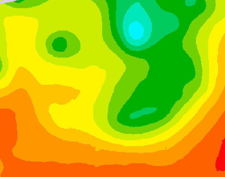 GDPS 500 millibar geopotential height 156 hour forecast chart for Canada based on 2026/08/07 0000Z data