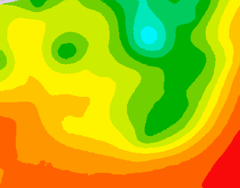 GDPS 500 millibar geopotential height 168 hour forecast chart for Canada based on 2026/08/07 0000Z data