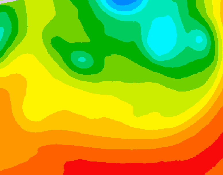 GDPS 500 millibar geopotential height 228 hour forecast chart for Canada based on 2026/08/07 0000Z data