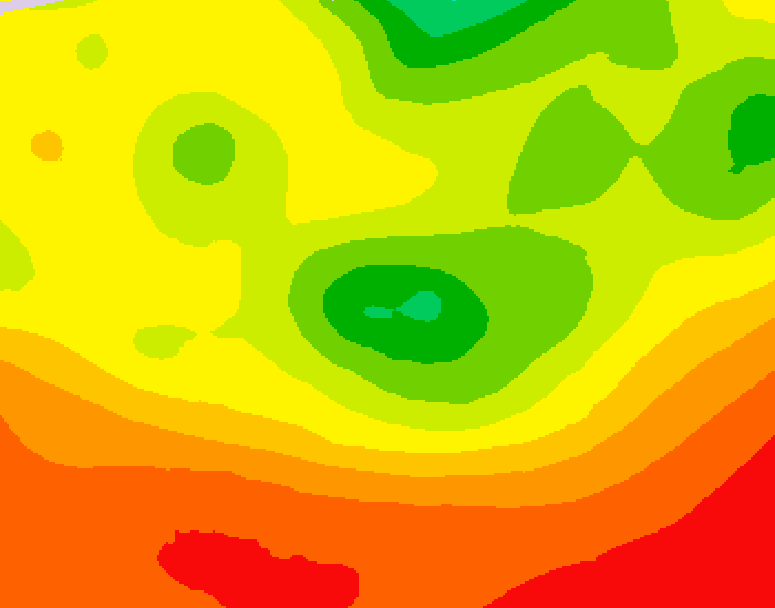 GDPS 500 millibar geopotential height 084 hour forecast chart for Canada based on 2026/08/07 1200Z data
