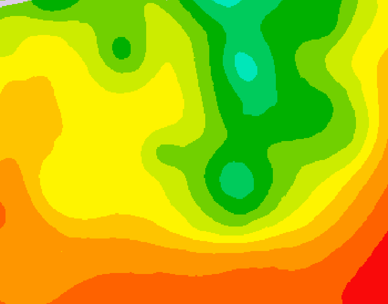 GDPS 500 millibar geopotential height 150 hour forecast chart for Canada based on 2026/08/07 1200Z data