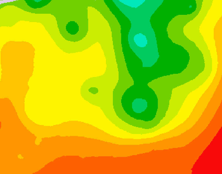 GDPS 500 millibar geopotential height 156 hour forecast chart for Canada based on 2026/08/07 1200Z data