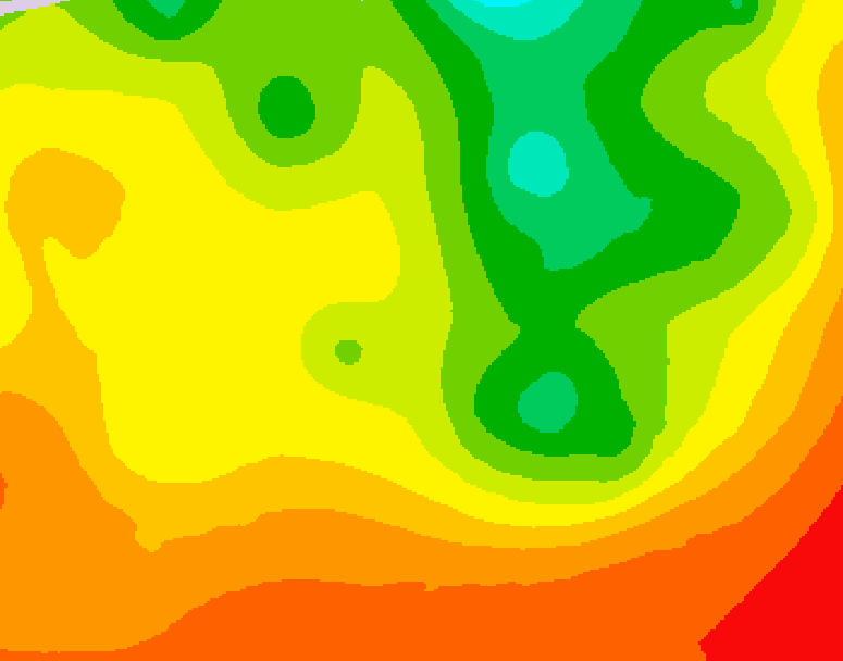 GDPS 500 millibar geopotential height 162 hour forecast chart for Canada based on 2026/08/07 1200Z data