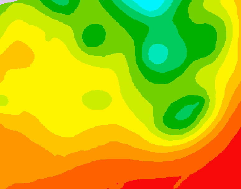 GDPS 500 millibar geopotential height 180 hour forecast chart for Canada based on 2026/08/07 1200Z data