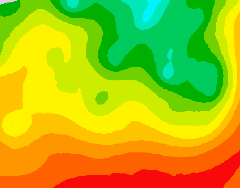 GDPS 500 millibar geopotential height 210 hour forecast chart for Canada based on 2026/08/07 1200Z data