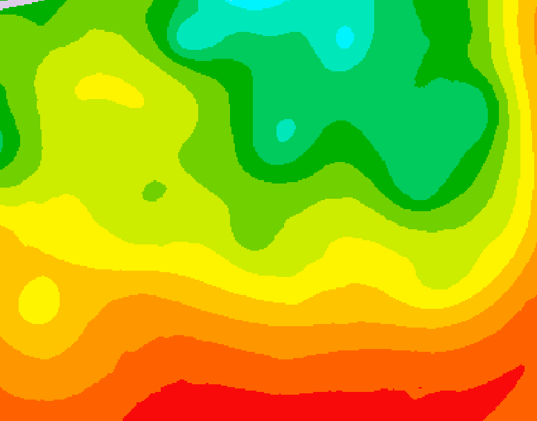 GDPS 500 millibar geopotential height 228 hour forecast chart for Canada based on 2026/08/07 1200Z data