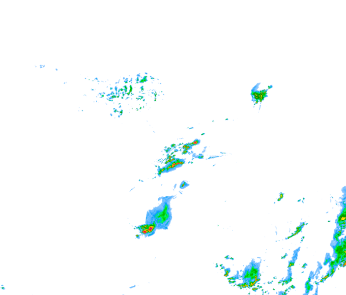 Weather radar data valid at 2026/08/07 21:36 UTC