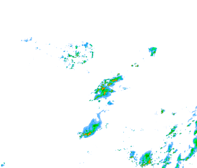 Weather radar data valid at 2026/08/07 22:42 UTC