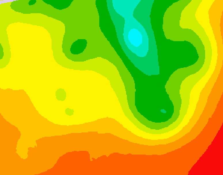 GDPS 500 millibar geopotential height 156 hour forecast chart for Canada based on 2026/08/08 0000Z data