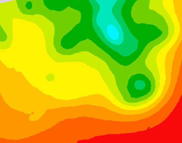GDPS 500 millibar geopotential height 168 hour forecast chart for Canada based on 2026/08/08 0000Z data